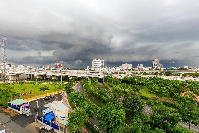Anh Khoa 1 Hotel Quan 2 Ho Chi Minh-staden Exteriör bild